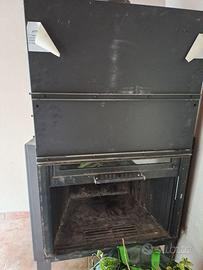 Caminetto monoblocco ad aria da interno
