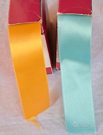 Set di nastri in doppio raso