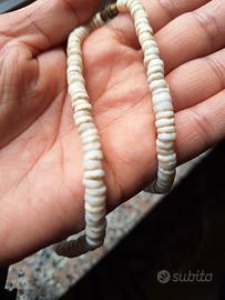 collana vintage di conchiglia 