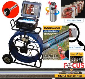 Videoispezione 360 localizzatore 60 metri