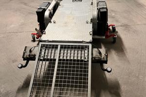 Carrello Ellebi porta moto, super accessoriato.