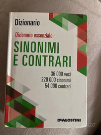 Dizionario tascabile  dei sinonimi e contrari