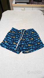 Costume da bagno Sundek, fantasia pesci, taglia s,