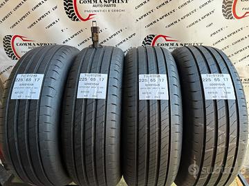 4 PNEUMATICI 225/65 R17 GOODYEAR ESTIVE 90%