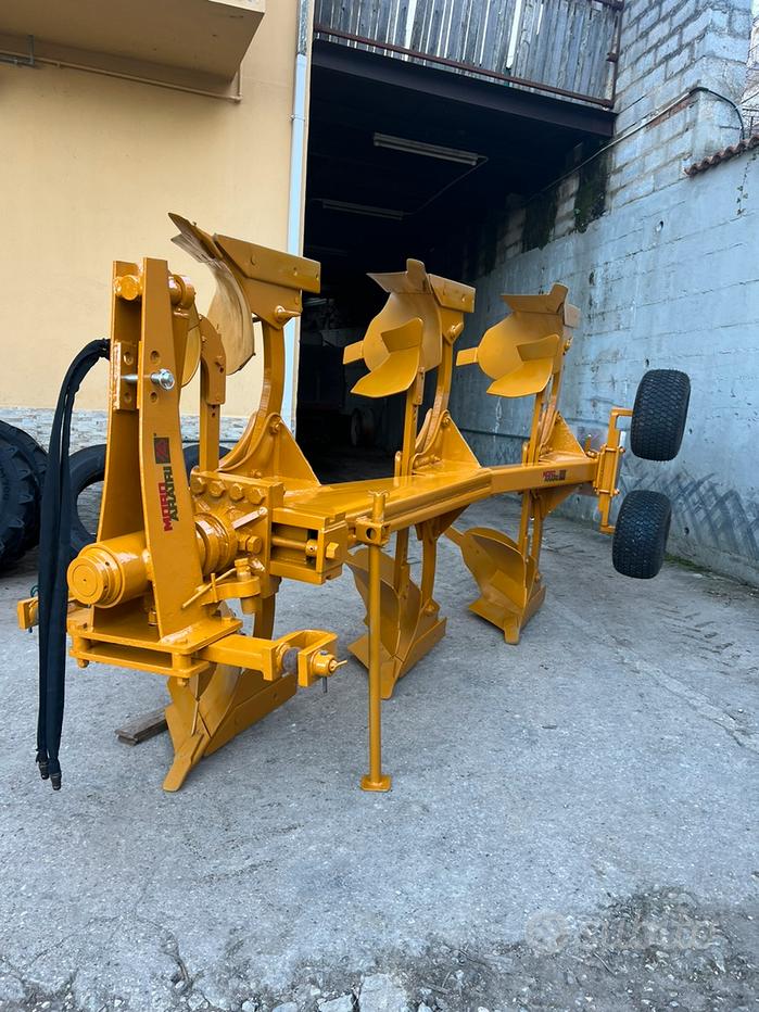 Trattore Con Escavatore E Rimorchio In Legno, Modello Fatto A Mano, Pezzo Unico