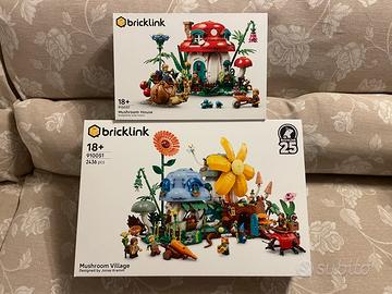Lego 910037 + 910051 Casa e villaggio dei funghi