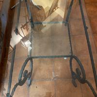 Tavolo ferro battuto  122x72