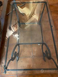 Tavolo ferro battuto  122x72