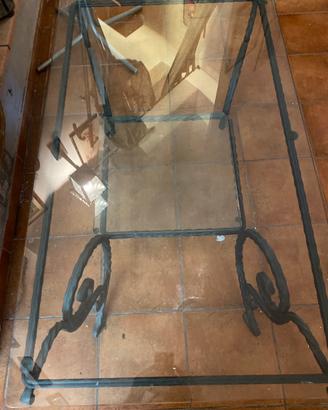 Tavolo ferro battuto  122x72