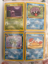Carte pokemon prima edizione