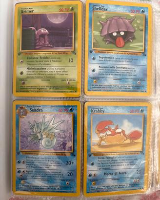 Carte pokemon prima edizione
