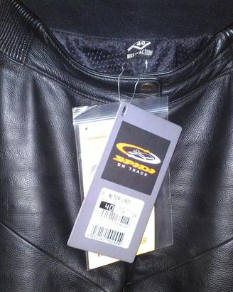 pantaloni spidi in pelle da donna tg 40