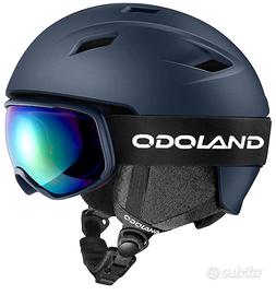 Casco sci Odoland M + maschera UV400 NUOVI