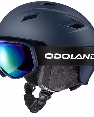 Casco sci Odoland M + maschera UV400 NUOVI