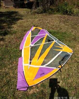 Vela challenger mq 4,5 rig completo per windsurf
