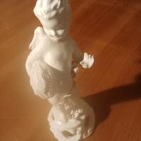 Statuetta puttino in ceramica 