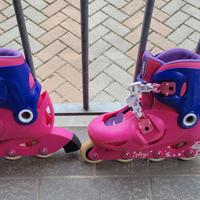 pattini in linea per bambina