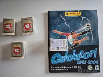 Materale Panini calcio 2003 04