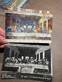 Cartoline vintage del cenacolo di Da vinci