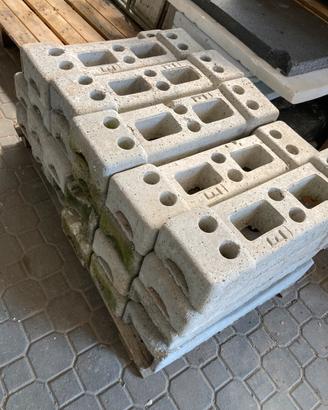 basi  in ca per recinzioni da cantiere