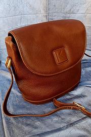 Borsa a tracolla in pelle Krizia,