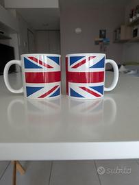 tazza Digestive con bandiera inglese 