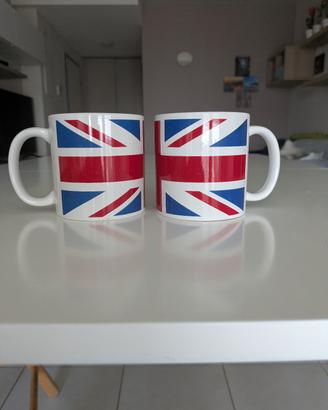 tazza Digestive con bandiera inglese 