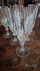 Set 6 Flute da champagne in cristallo linea Gala