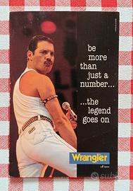 Cartolina Wrangler Freddie Mercury 