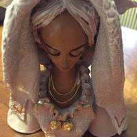 Busto Donna Sarda di A. Massidda Vintage