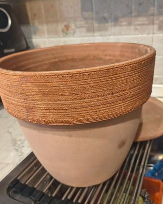 Vaso in ceramica base 20 cm