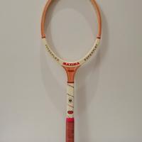 Racchetta Tennis in legno Vintage anni 70-80. 