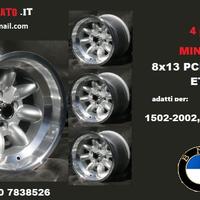 Cerchi minilite 8x 13 4x100 et-6 bmw