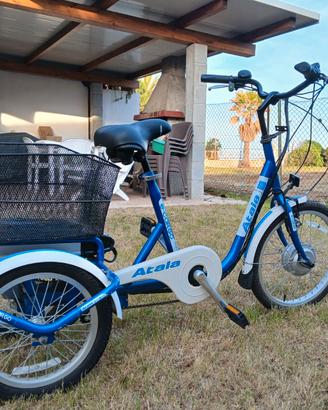 Bicicletta 3 ruote Atala fix-flex E-Cargo