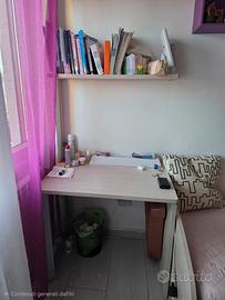 letto e scrivania moretti compaq