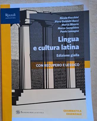 Lingua e cultura latina ed. gialla 9788838334733