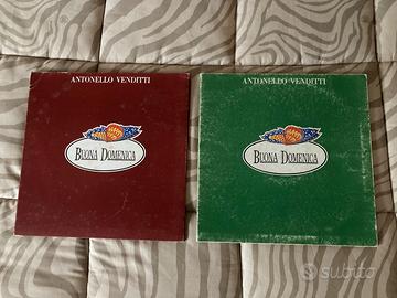 N.2 vinili Antonello Venditti "Buona Domenica"