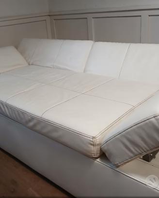 Divano pelle design Respace Motus