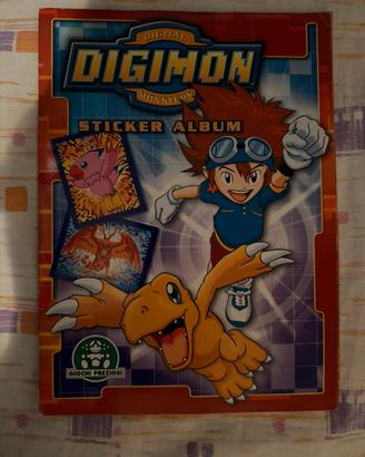 Album  Figurine Digimon Vintage