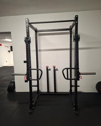 Power Rack Professionale + Jammer Arms +  Landmine
