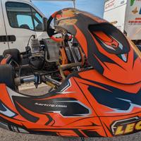 kart OK N completo telaio CRG + due motori TM