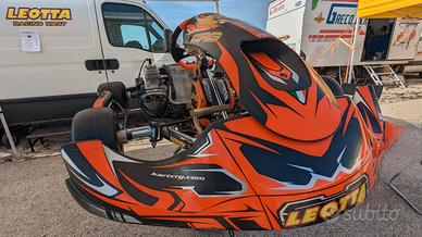 kart OK N completo telaio CRG + due motori TM