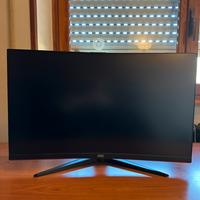 Monitor 27 pollici curvo 165hz 1ms