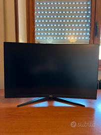 Monitor 27 pollici curvo 165hz 1ms