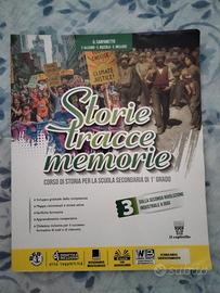 libro di storia : Storie tracce memorie 3
