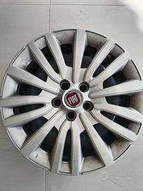 Cerchi e copricerchi da 15 fiat Tipo originali 