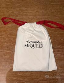 pochette alxander mcquen in pelle