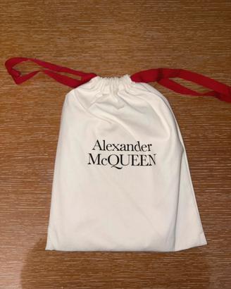 pochette alxander mcquen in pelle