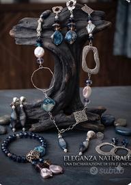 set collana,  bracciale e orecchini 