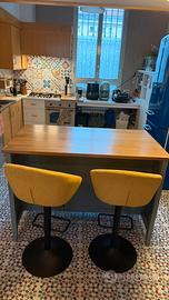 Coppia di sgabelli da cucina / isola